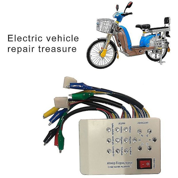 1 stk. 24v/36v/48v/60v/72v Elektrobil E-cykel Scooter Børsteløs Motorkontroller Tester Elektronisk Mod