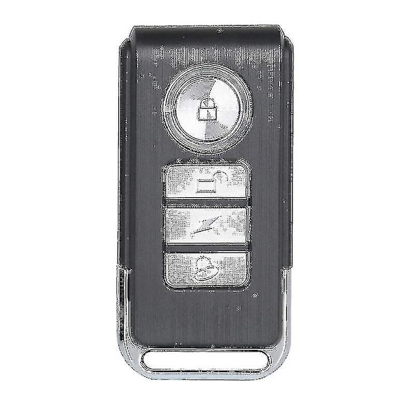 Polkupyörähälytin, moottoripyöräajoneuvojen varkaudenestolaite kaukosäätimellä, 113db Super Loud (1pack)