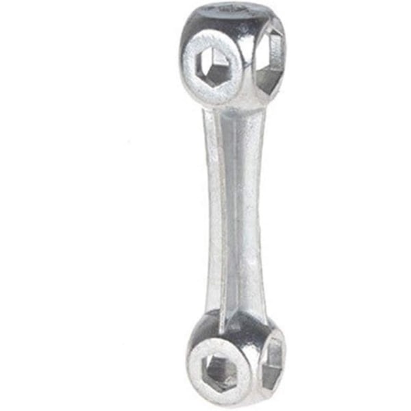 Spanner Dumbbell Type Bike Spanner Cykel Reparationsværktøj 6mm - 15mm Sølv1stk