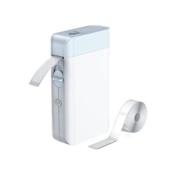 Mærkeprinter med bånd - Termisk mærkeprinter, bærbar Bluetooth USB genopladelig mærkeprinter