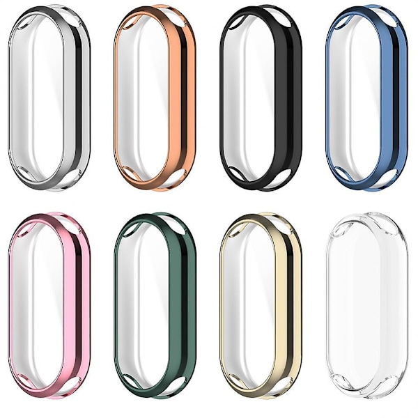 Suojaava Kotelo Xiaomi Mi Band 8:lle, Näytönsuoja Pehmeä TPU Herkällä Kosketusohjauksella Miband 8 Tarvikkeet