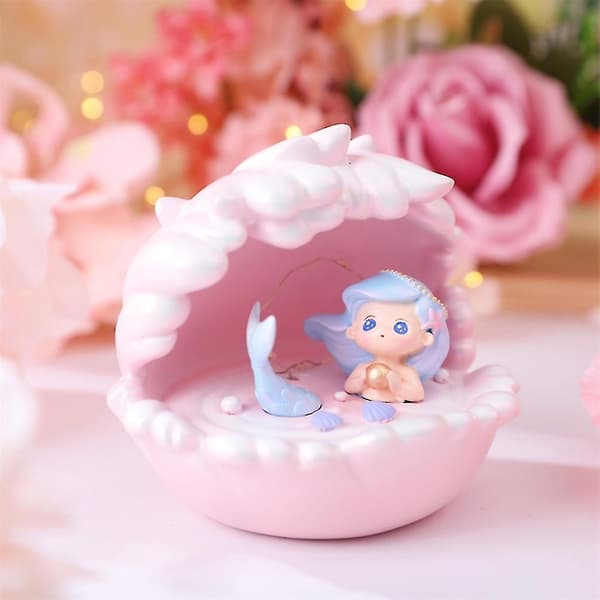 Shell Mermaid Princess Star Light Atmosphere Night Light