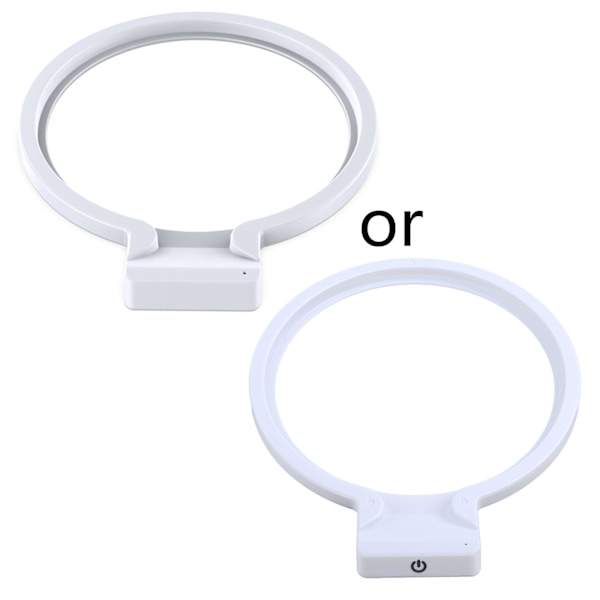 Justerbar RGB-base vertikal horisontal LED-omgivelseslysstativ for PS5-vert