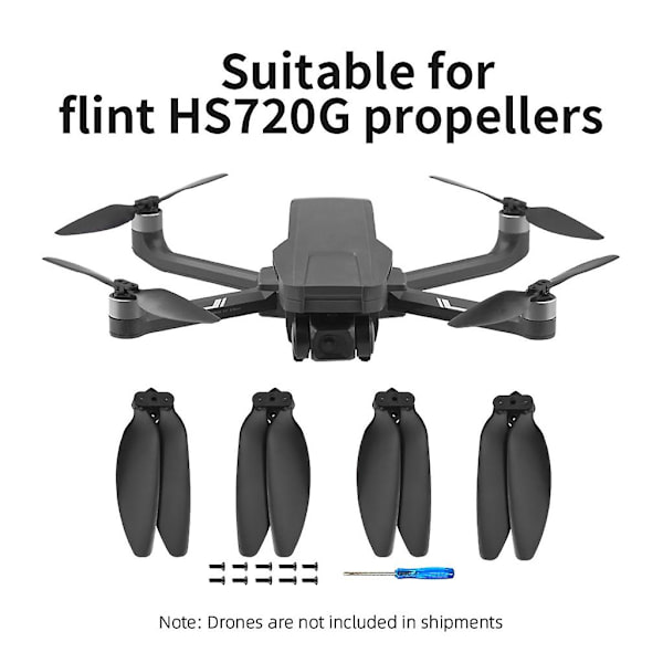 Høj kvalitet Abs propeller til Holy Stone Hs720g Flight Wing udskiftning