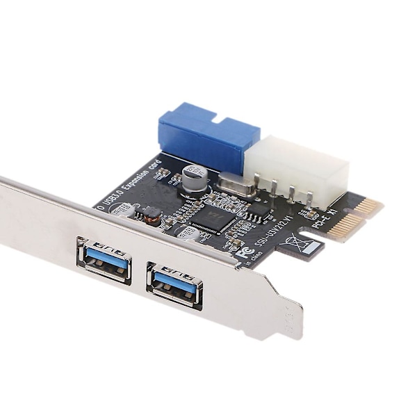 Pci for Express Extender til intern 2-port 19pin-kontakt 5gbps overføringshastighet