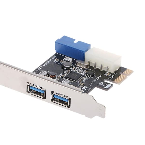Pci til Express Extender til intern 2-port 19-pin header 5gbps overførselshastighed
