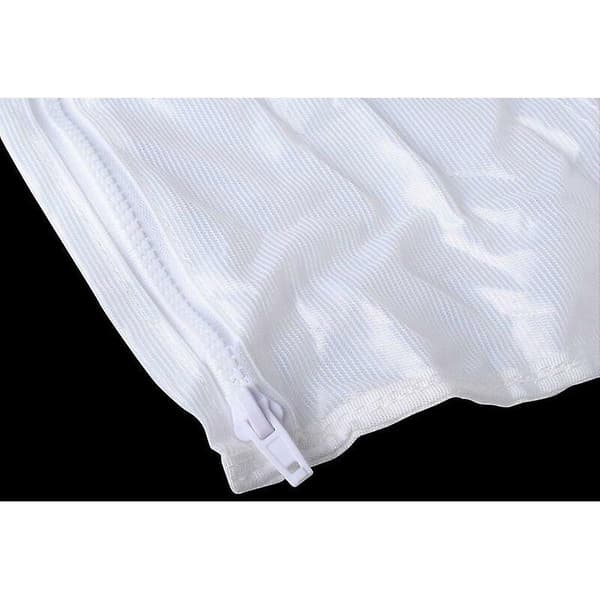 Poolrengöringsväska för Polaris 280, 480 All Purpose Vit Nylon Blixtlåsväskor (2-pack)