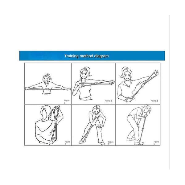 Rehabiliteringsövningsspänntrep, Dragrep för Handstyrka, Träningsutrustning