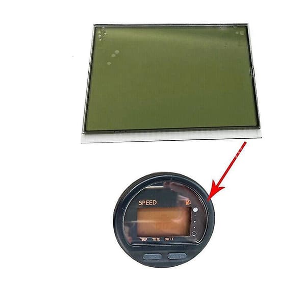 LCD-skjerm for digital multifunksjonshastighetsmålermåler 6y5-83570-a0-00