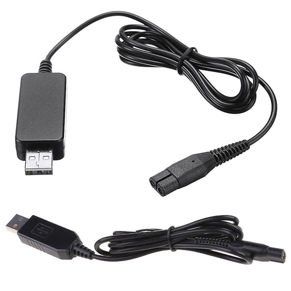 4,3V USB-strømadapter ladekabel for One Blade barbermaskin
