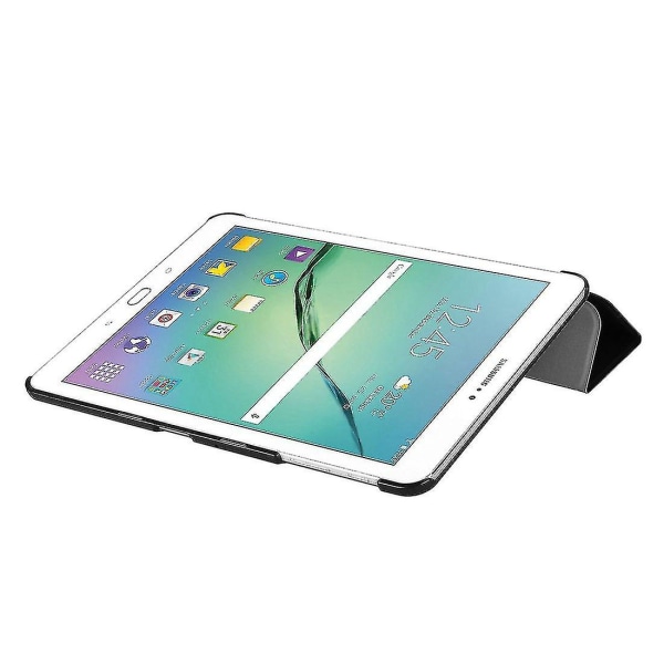 Til Galaxy Tab S2 9.7 T810n/t815n Etui Cover Case Til Galaxy Tab S2 9.7 tommer Tablet (sort) - haoyi