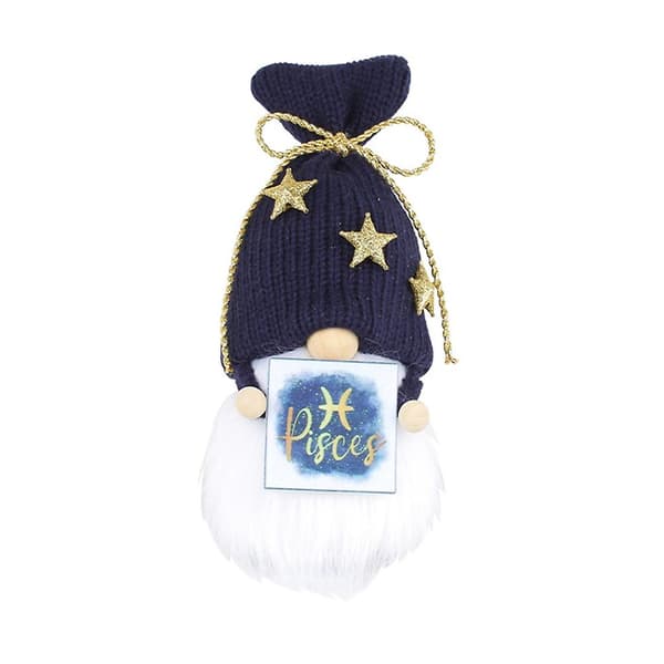 12 Constellation Gnome Face Less Doll Decorative Knitting Hat Gnome