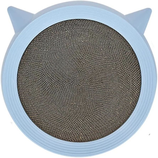 Kat-kradsestolpe Bølgepap Holdbar kradsepude til fed kat Stor kradsende lounge-sengbræt genanvendes til beskyttelse af møbler Cat Sc