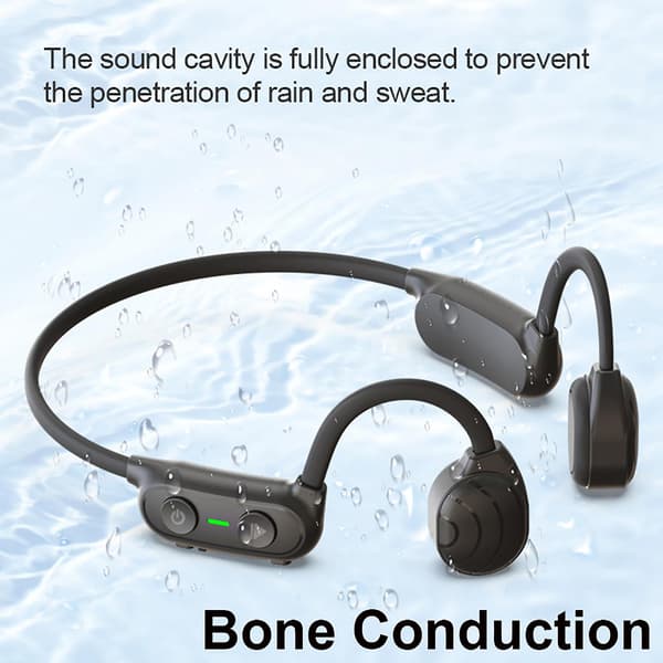 Bluetooth-kompatibelt over-the-ear headset til mobiltelefoner 230mah batteri