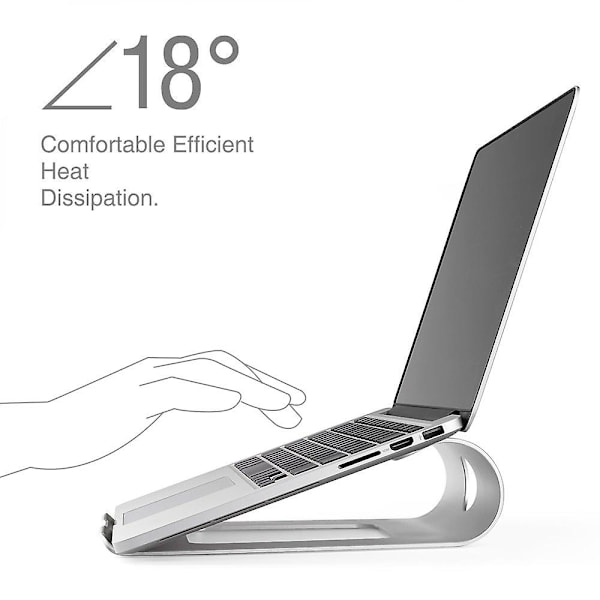 Aluminium bærbar computer stand bord bord tablet køling holder stigerør til Macbook Air Pro
