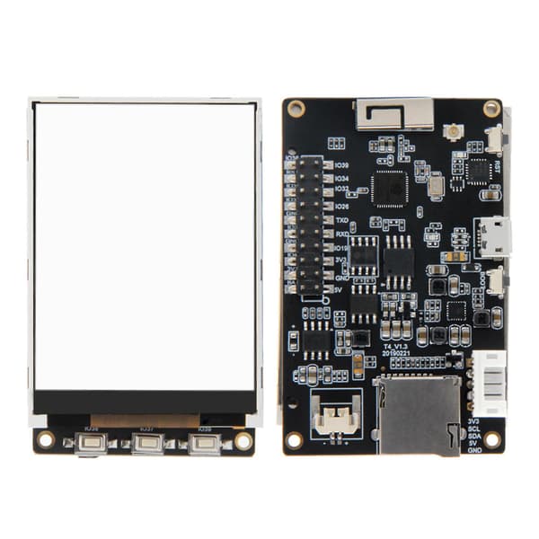 T4 Esp32 Mcu Ili9341 Udviklingskort Bluetooth-kompatibel V4.2 Trådløs Wifi