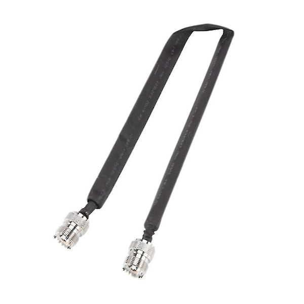 Ovi/ikkunan läpivientitasainen Rf-koaksiaalikaapeli So239 Uhf-naaras Uhf-naaras 50 ohmin Rf-koaksiaalipigtail