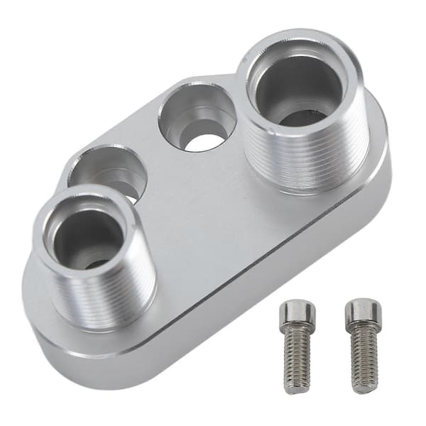 AC Kompressor Adapter Byte Billet Aluminium Kompressor Rak Adapter för Sanden SD7B10 7176