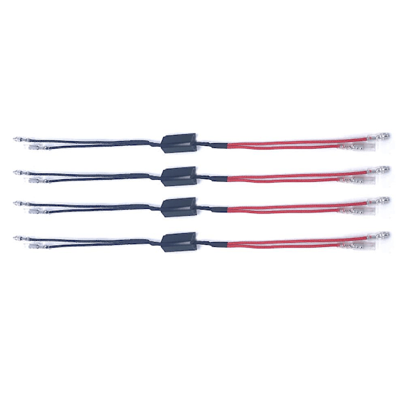 4 stk 10w10 Moto Last Dekoding Motstand For Led Mini Blinklys Lys Blinksett