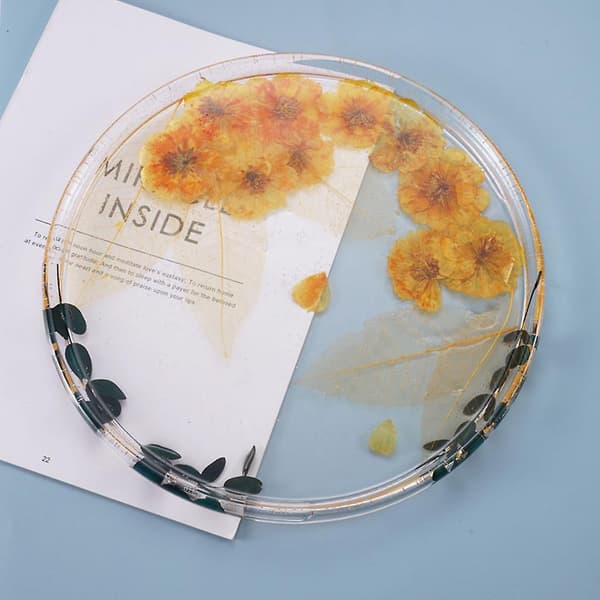 Handgjorda Serveringsbricka Resinform DIY-hantverk Tvålvax Resinform