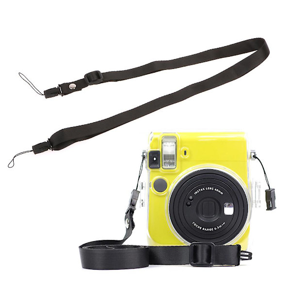 Justerbar kamerarem för axel och nacke för Fujifilm Instax Mini 9/8/8+/25/70