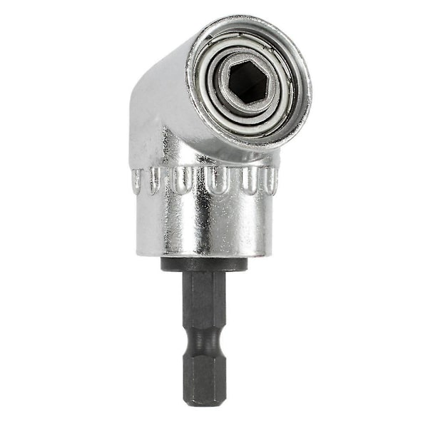 2 st Rättvinklig Borr, 105 Grader Multifunktionell Rättvinklig Skruvdragare Med 1/4 tum Hex Bit Socket Scre
