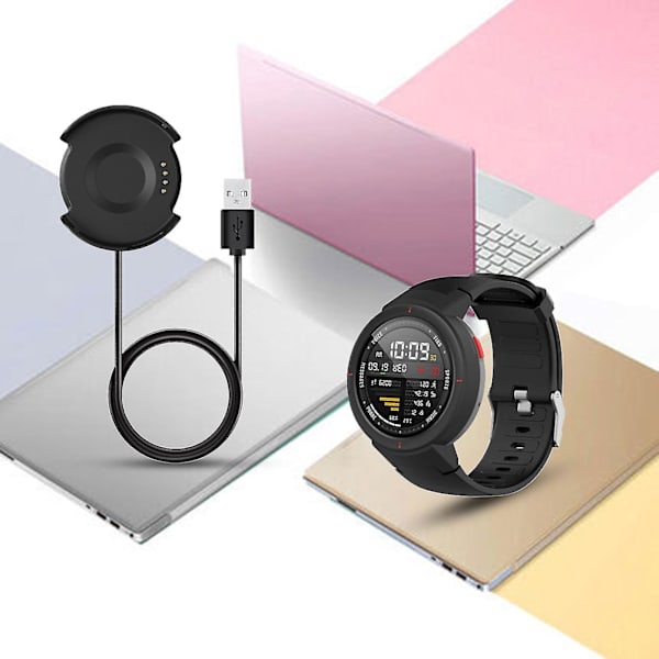 Magneettinen varausvaihto - Kannettava älykellon lataustelakka Huami Amazfit-verge A1801:lle