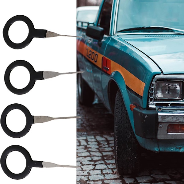8 stk. bilstik til fjernelse af elektriske terminaler til nøglepindetrådsekstraktion