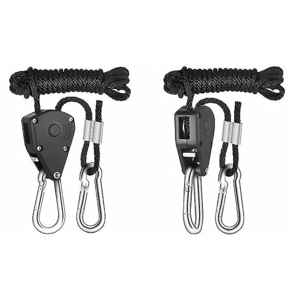 1/8 tum Heavy Duty Justerbar Växlampa Ratchet Rep Hängare För Växlampa Armaturer Trädgårdsarbete Lös-bevis Design