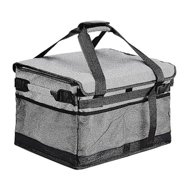Picnic Kurv Foldbar Grill Udendørs Camping Opbevaringsboks Bbq Krydderi Sorteringspose