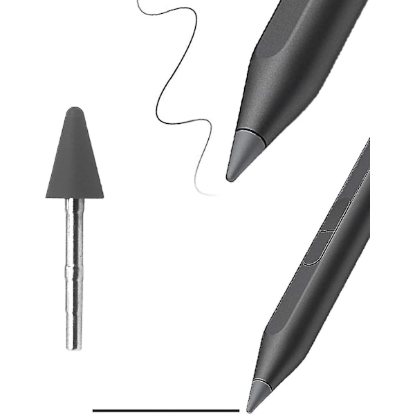 Penspidser til HP MPP 2.0 Tilt Pen, 4096 Trykniveauer Penspids Udskiftning til HP Pavilion X360, Tilt Pen Nib Spids Genopfyldning til HP Touchscreen Enheder S