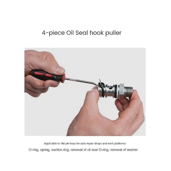 4-pack Precision Hook And Pick Set För Bilverktyg