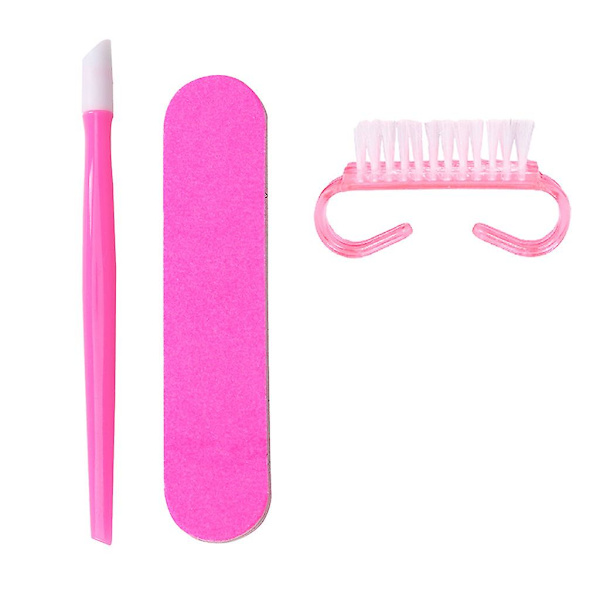 10-pack Nagelgel-set Nagelkonst Dekoration Punktpen Manikyr Konst Borstar Verktyg