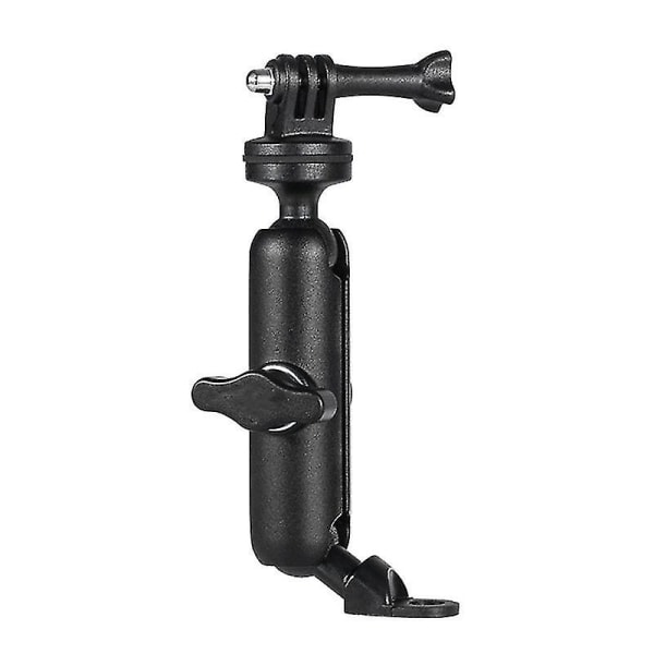 Motorcykel cykelkamera hållare styre backspegel montering fäste 1/4 metallstativ för Go-pro Hero8/7/6/5/4/3+ actionkameror