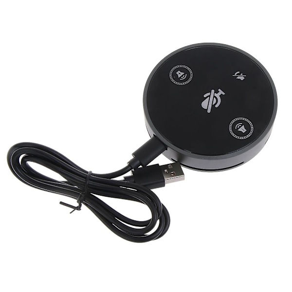Kannettava USB-konferenssille tarkoitettu mikrofoni kotikäyttöön, työpöydän USB-mikrofonille