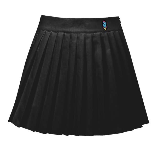 Forårsnederdele til kvinder 2023 Kvinders sexet sødt mønster nederdel Tynd sexet plisseret nederdel med kort side lynlås