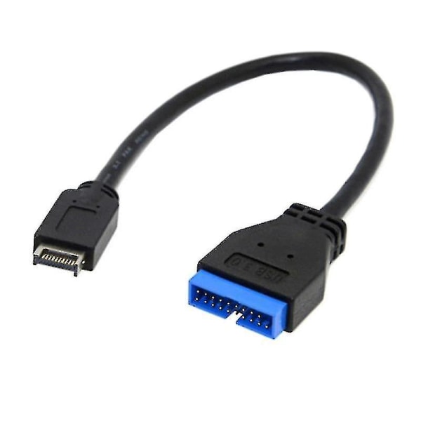 USB 3.1 Type-c Mini 20-nastainen etupaneelin otsikko USB 3.0 -standardiin, 19/20-nastainen jatkojohto, 20 cm Asus-motherbolle
