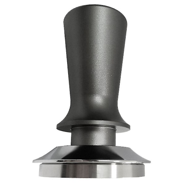 Kalibrerad trycktamper kompatibel med kaffe och espresso med fjäder 51mm