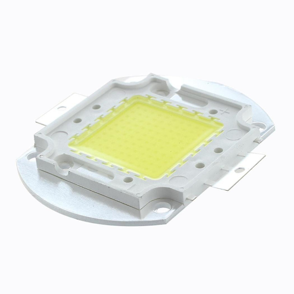 4x DC 32 - 34V 100W 7500 6500K Høy Effekt LED Strømindikator Lysbrikke - Hvit