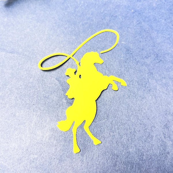 Metallstans Ride Horse Embossing Stencil Stanzformen Kartenherstellung Scrapbook