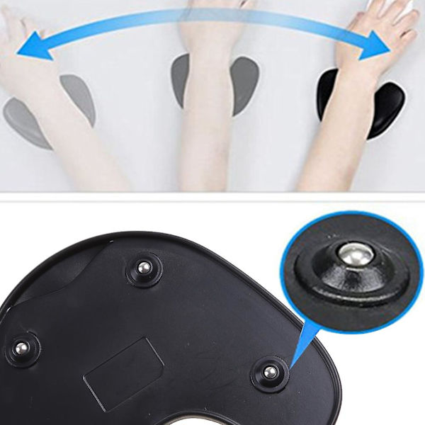 Musmatta Mjukt Minnesskum Anti Slip Glidande Vridbar Handledsstöd Musmatta