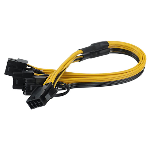 Atx 12v Cpu 8 Pin Til 3x 8pin (6+2) Pin Pci-e Han-Splitter Strømkabelforlængeradapter Til Graphi