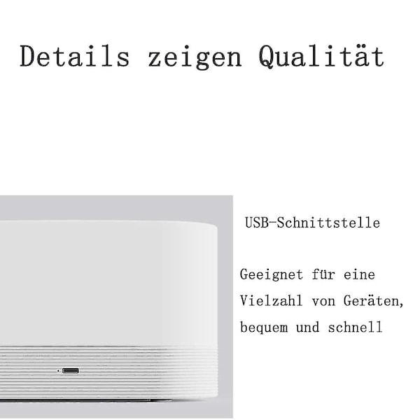 Aroma Diffuser til æteriske olier, Aroma Diffuser med flammeeffekt, Luftfugter med 2 lysstyrke natlys, vandfri automatisk slukning, USB