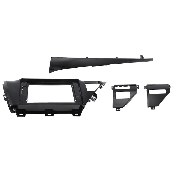10,1-tums 2 Din bilradio Fascia för 2018 2019 2020 2021 Stereo Panel Dash monteringsram Trim Kit F