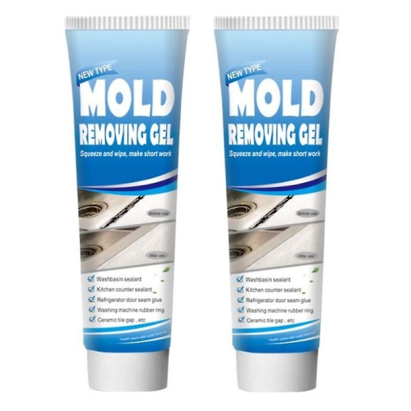 2 stk Mold Magic Extreme Gel Formula 90g Rør Miljøvenlige vandhaner Vask Fugesæt