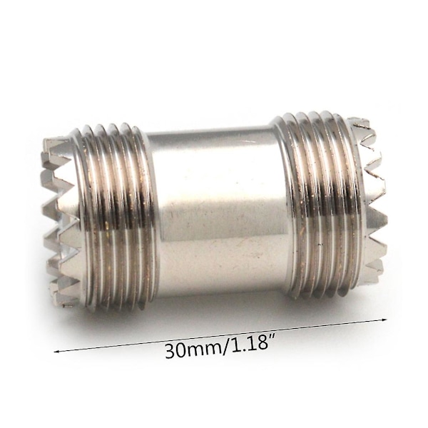 2 stk. Sl16 Uhf So239 hun til Uhf hun lige konnektor Uhf hun til Uhf