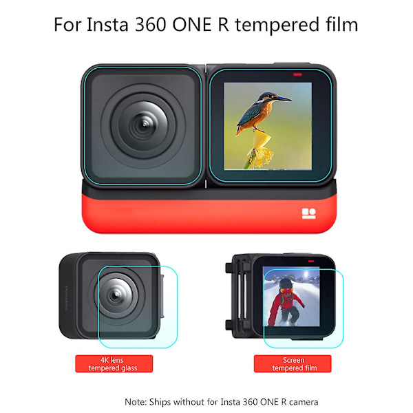 Skjermbeskytter for 360 One R Gimbal-kameraskjermbeskytter 9h hardhet