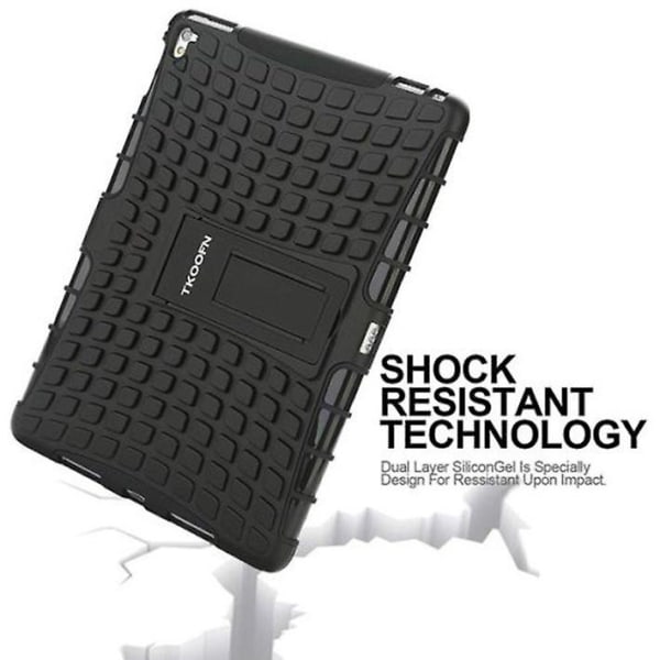 Stødsikker Military Heavy Duty Stand Case Cover til Apple Ipad 3/4 Mini Air Pro