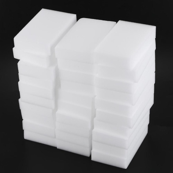 30x Magic Cleaning Sponge Eraser Melamin Cleaner Multifunktion Hvid