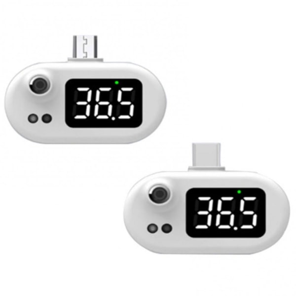 Infrarødt termometer Berøringsfri digital LCD-måling Elektronisk kontaktløs Klinisk